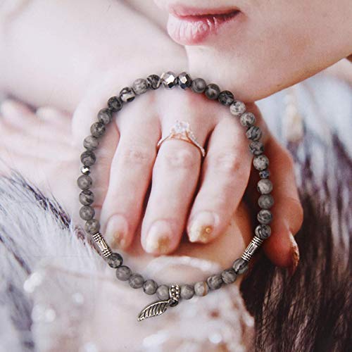 Turquoise Jasper & Agate Tree of Life Bracelet