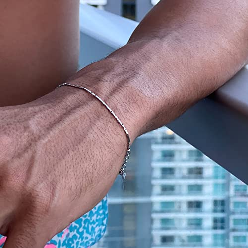 Stylish Unisex Sterling Silver Bracelets for Everyone