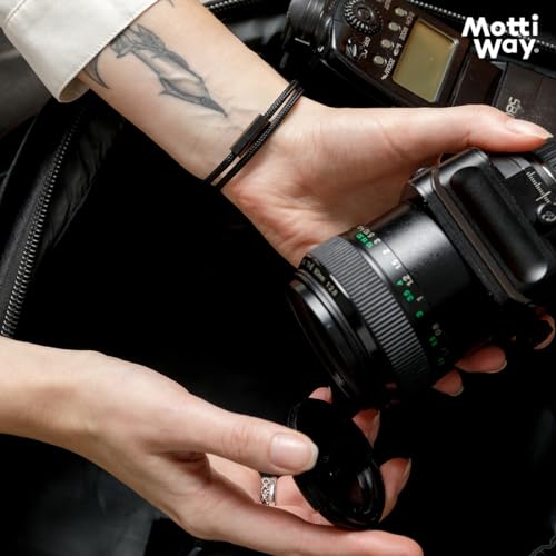 Nautical Black Rope Cuff Bracelet for All