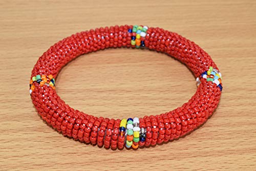Set of 3 Handmade Maasai Beaded Bracelets