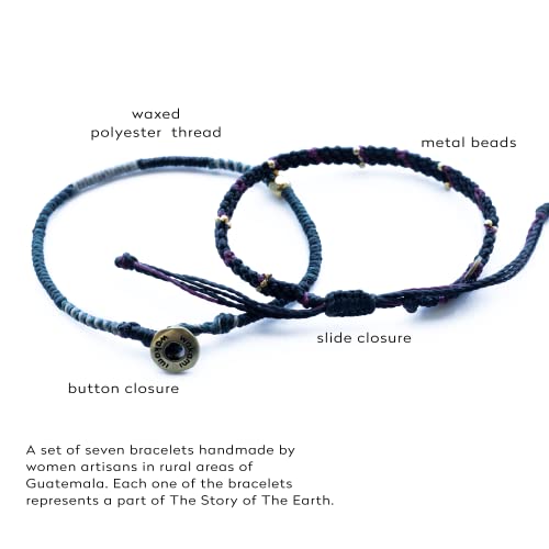 Boho Earth Bracelet Set - 7 Stackable Styles