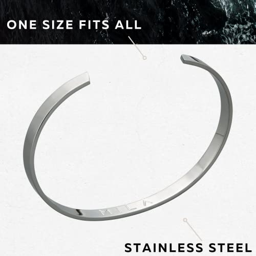 Minimalist Stainless Steel Cuff Bracelet for All