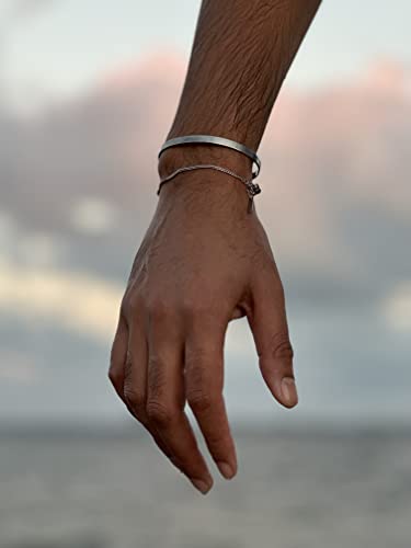 Minimalist Stainless Steel Cuff Bracelet for All