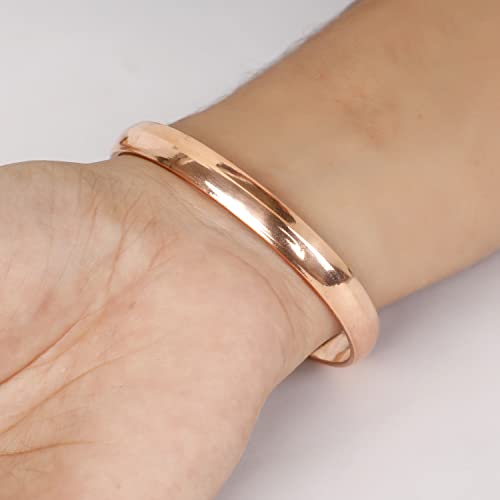 Handmade Tibetan Copper Cuff Bracelets for All