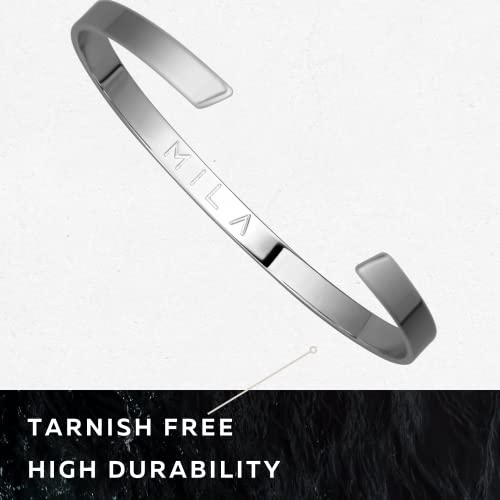 Minimalist Stainless Steel Cuff Bracelet for All