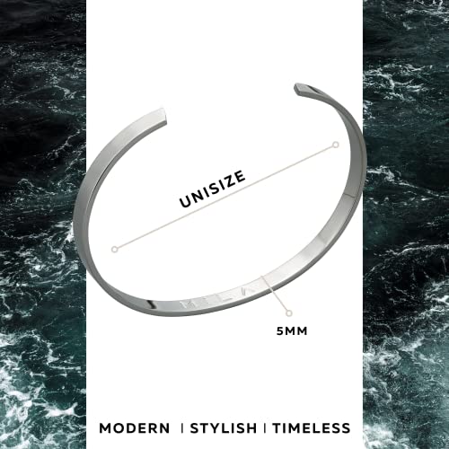 Minimalist Stainless Steel Cuff Bracelet for All