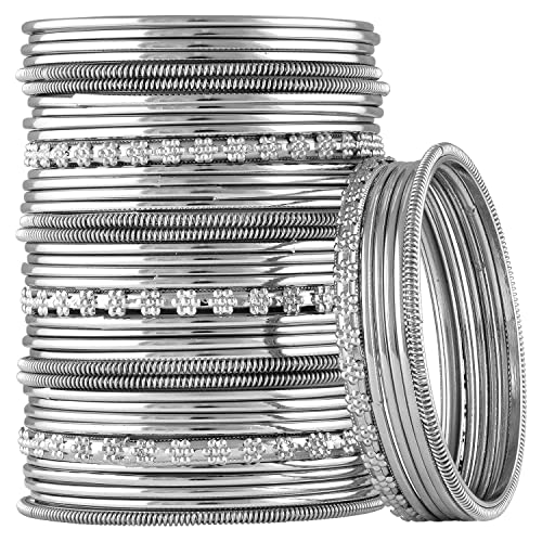 Aheli Ethnic Oxidized Bangle Set for Women