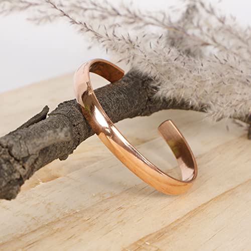 Handmade Tibetan Copper Cuff Bracelets for All