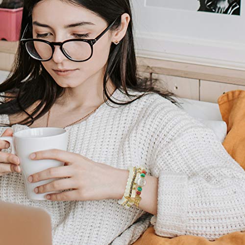 Colorful Bohemian Stackable Bracelets Set for Women