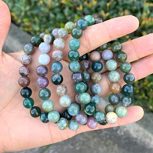 Moroccan Indian Agate Gemstone Beaded Bracelet