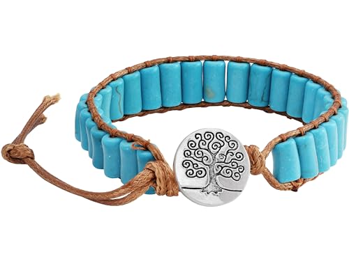 Bohemian Natural Stone Wrap Bracelets for All