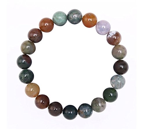 Moroccan Indian Agate Gemstone Beaded Bracelet