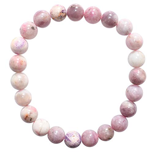 Premium Ruby Jade 8mm Moroccan Bead Bracelet