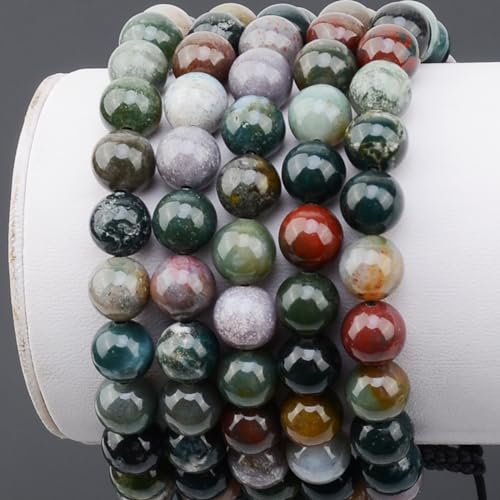 Natural Indian Agate Macrame Bracelet for All