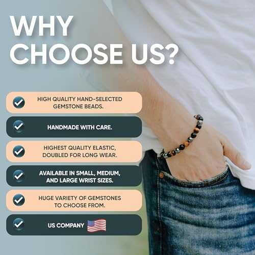 Cherry Tree Gemstone Beaded Bracelets for All Sizes