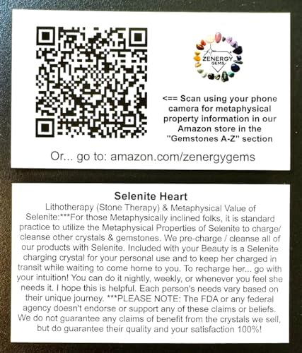 Radiant Opalite Bead Bracelet with Selenite Heart