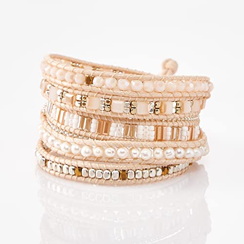 Handmade Vegan Boho Natural Stone Bracelet