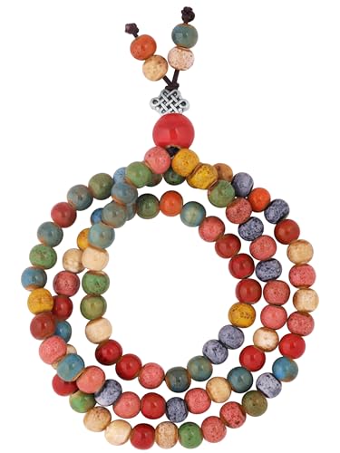 Colorful Bohemian Ceramic Bead Bracelet for Women