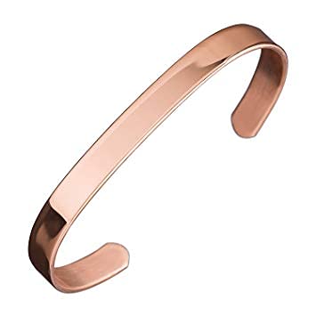 Handmade Pure Copper Adjustable Cuff Bracelet