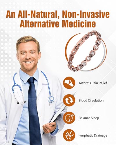 Women's Healing Copper Magnetic Bracelets with Tool