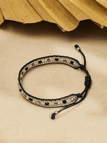 Bohemian Braided Beaded Bracelet for Women