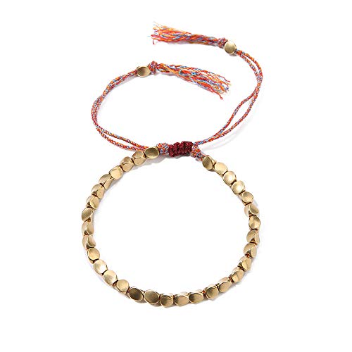 Handmade Tibetan Copper Beads Bracelet for All