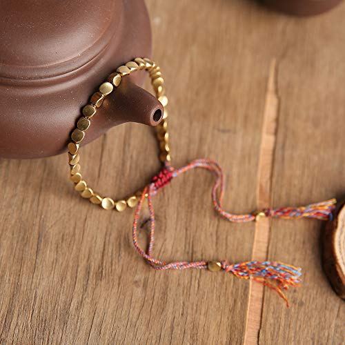 Handmade Tibetan Copper Beads Bracelet for All