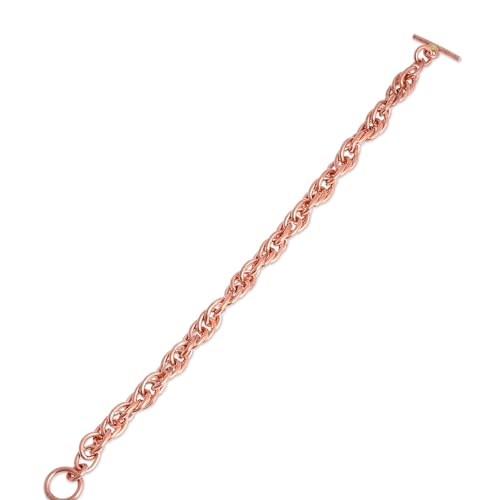 Handmade Moroccan Copper Chain Bracelet 'Bright Connection
