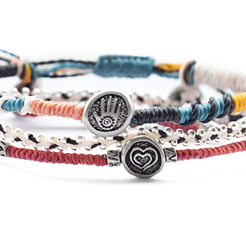 Handmade Boho Friendship Bracelets Set of 3