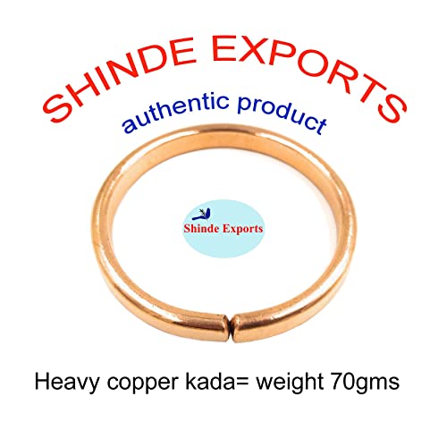 Handmade Antique Plain Copper Cuff Bracelet