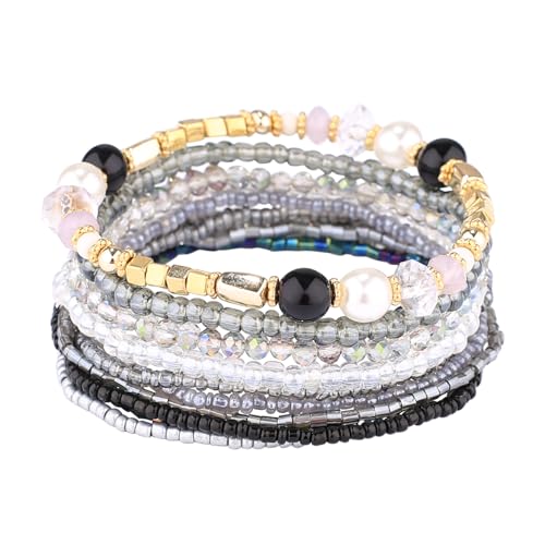 Bohemian Multilayer Tassel Bracelets Set for Women