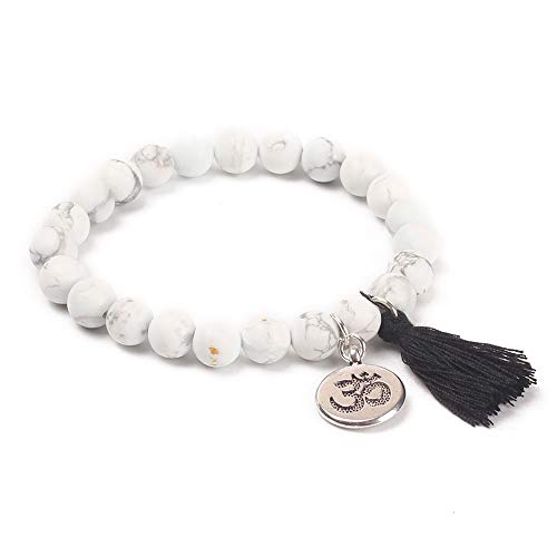 Handmade Tibetan Mala Beads Bracelet with Tassel