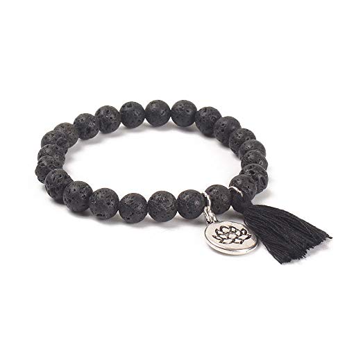 Handmade Tibetan Mala Beads Bracelet with Tassel