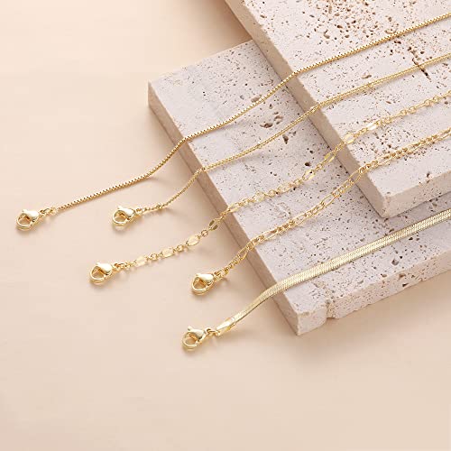 Dainty Gold Plated Moroccan Bracelet Set for Women