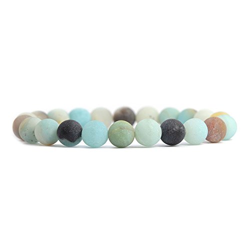 Multicolor Amazonite Gemstone Stretch Bracelet for All