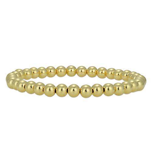 Handmade 14kt Gold Filled Stretch Bracelet