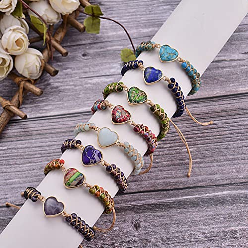 Handmade Boho Natural Stone Beaded Bracelets