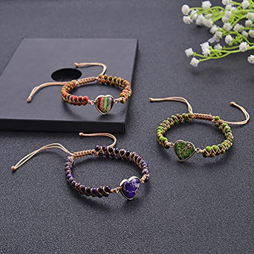 Handmade Boho Natural Stone Beaded Bracelets