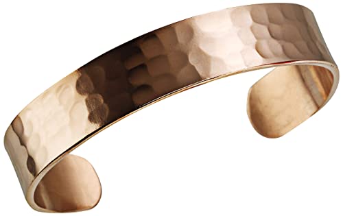Handcrafted Hammered Turkish Copper Bracelet for Pain Relief