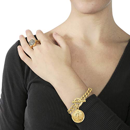 Bohemian Moroccan Coin Bracelet in 24k Gold