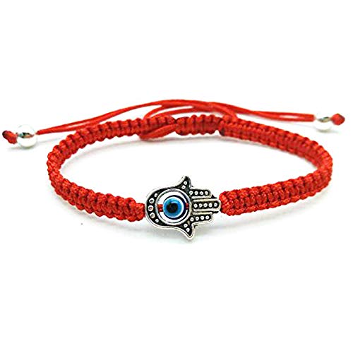 Handmade Unisex Hamsa Evil Eye Bracelet