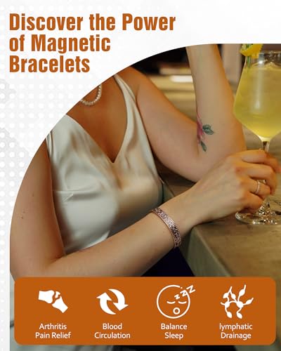 Pure Copper Magnetic Bracelets for Women