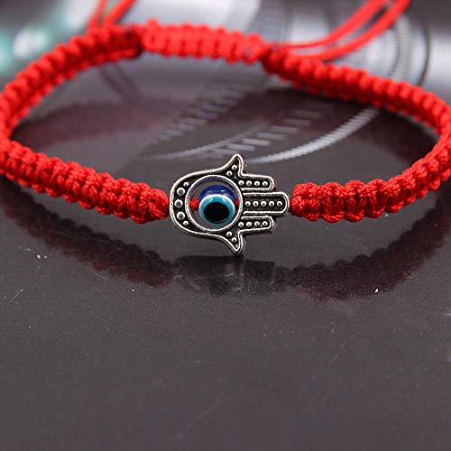 Handmade Unisex Hamsa Evil Eye Bracelet