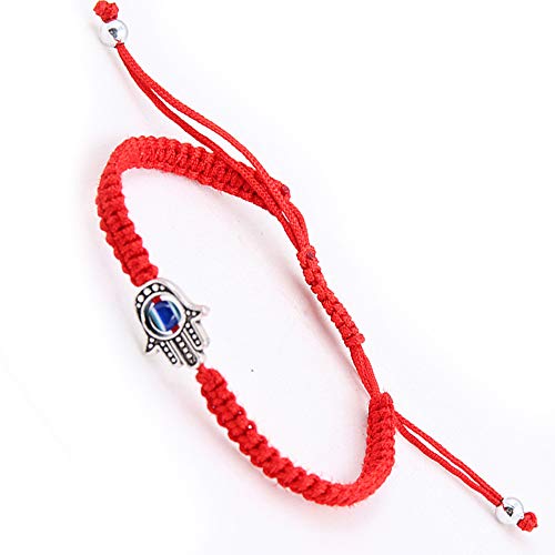Handmade Unisex Hamsa Evil Eye Bracelet