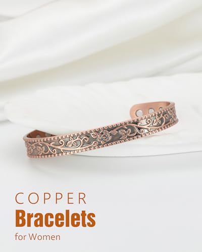 Pure Copper Magnetic Bracelets for Women