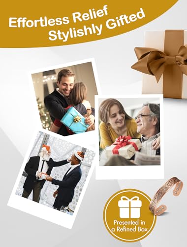 Tree of Life Copper Magnetic Healing Bracelets