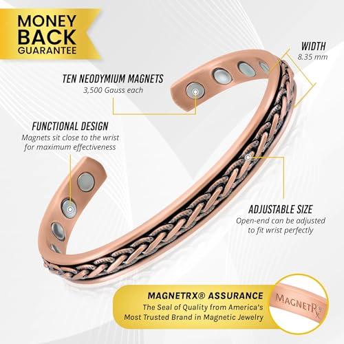 MagnetRX® Copper Magnetic Adjustable Bracelet for Everyone