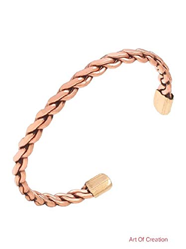Handmade Adjustable Pure Copper Moroccan Bracelet