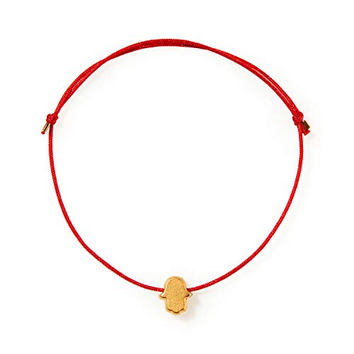 Naz Collection Gold-Plated Kabbalah Hamsa Bracelet
