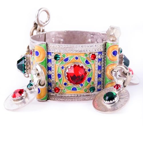 Authentic Berber Silver Cuff Bracelet